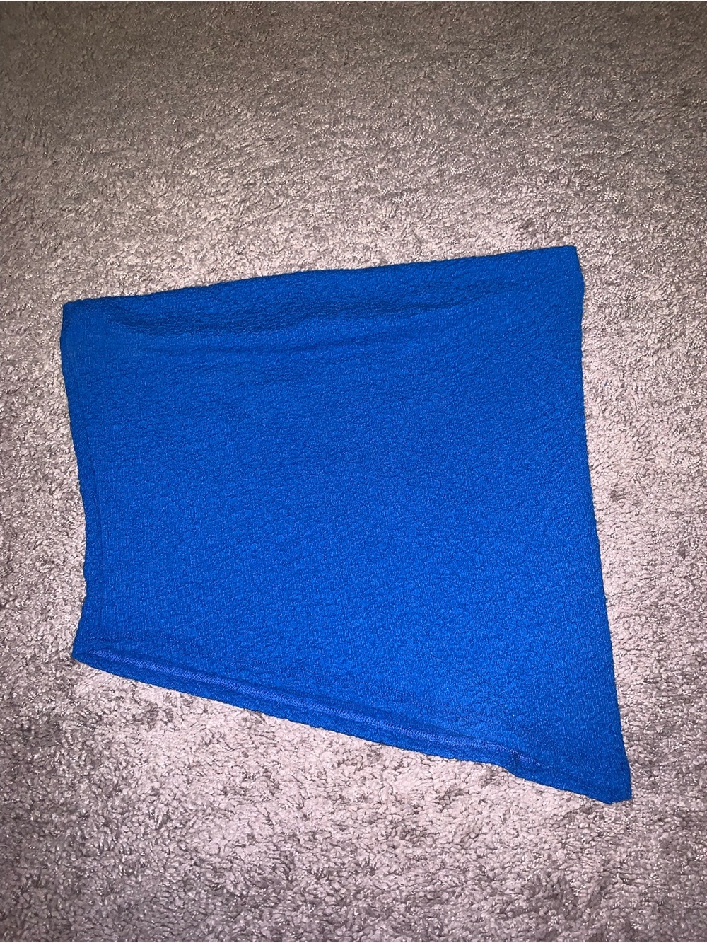 Blue Women's Tube Top